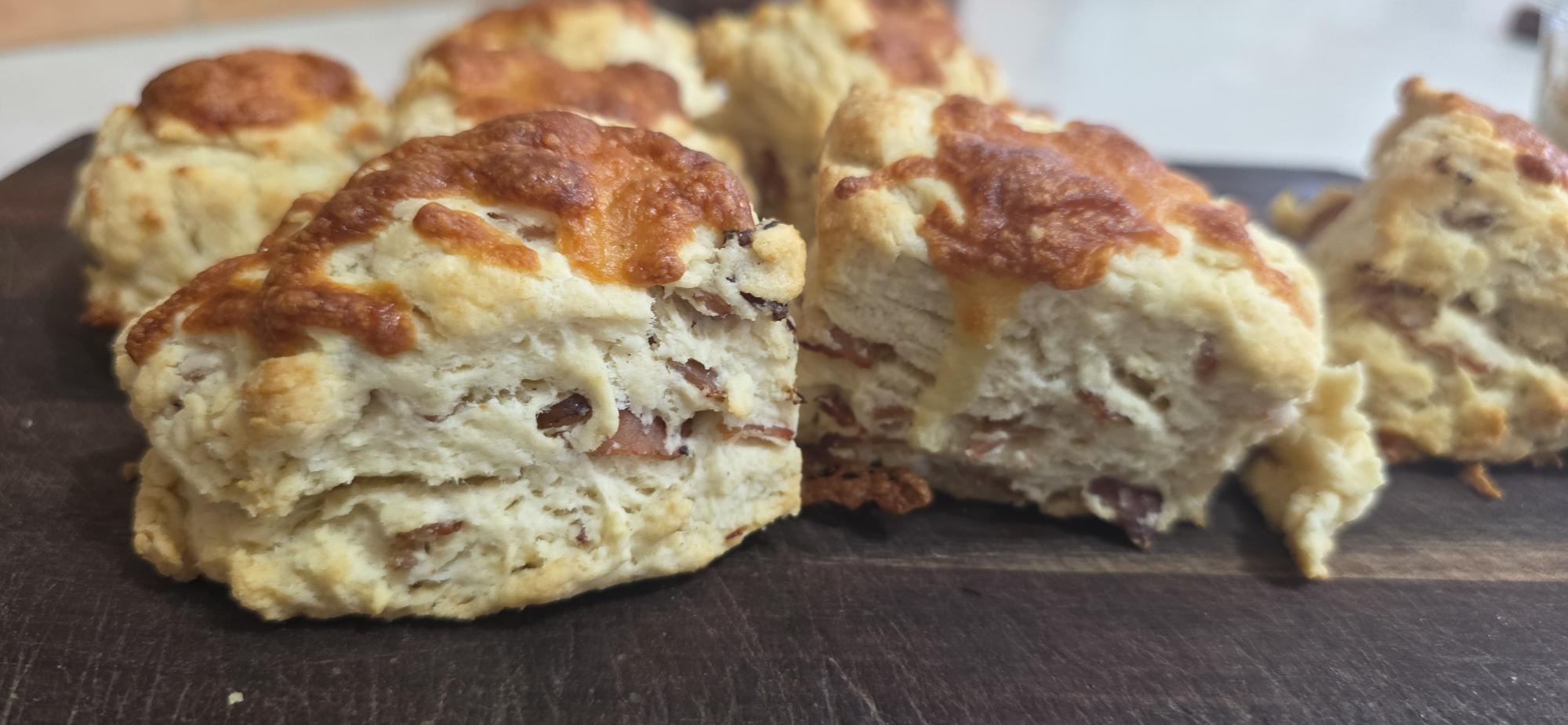 Savoury Bacon Scones