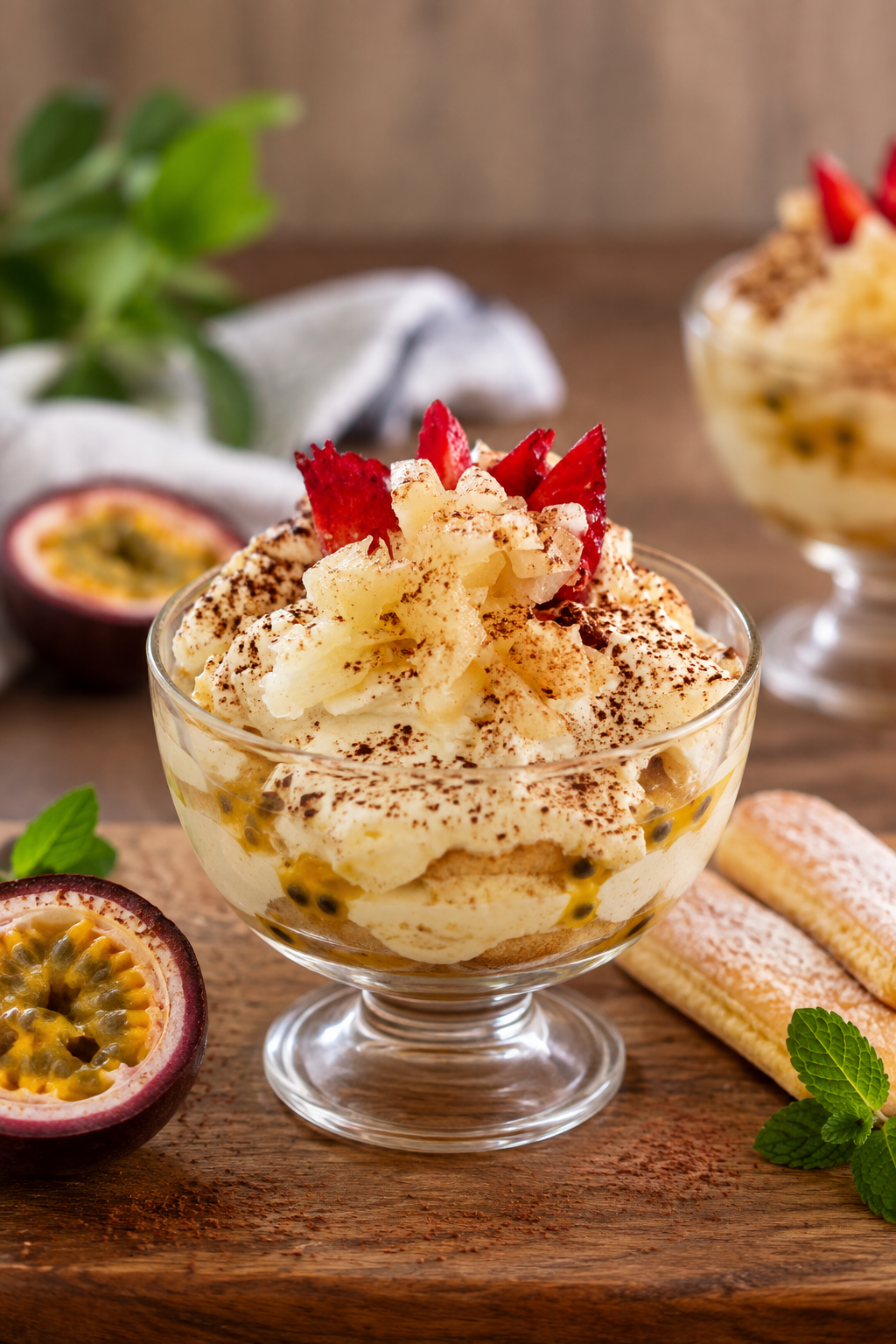 Passionfruit Tiramisu