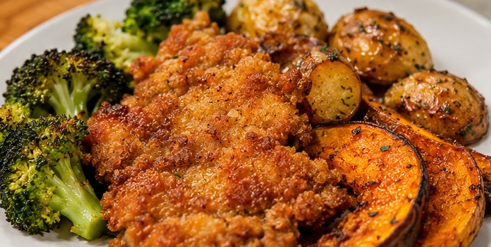 Southern Fried Lamb Schnitzel — Pantrix