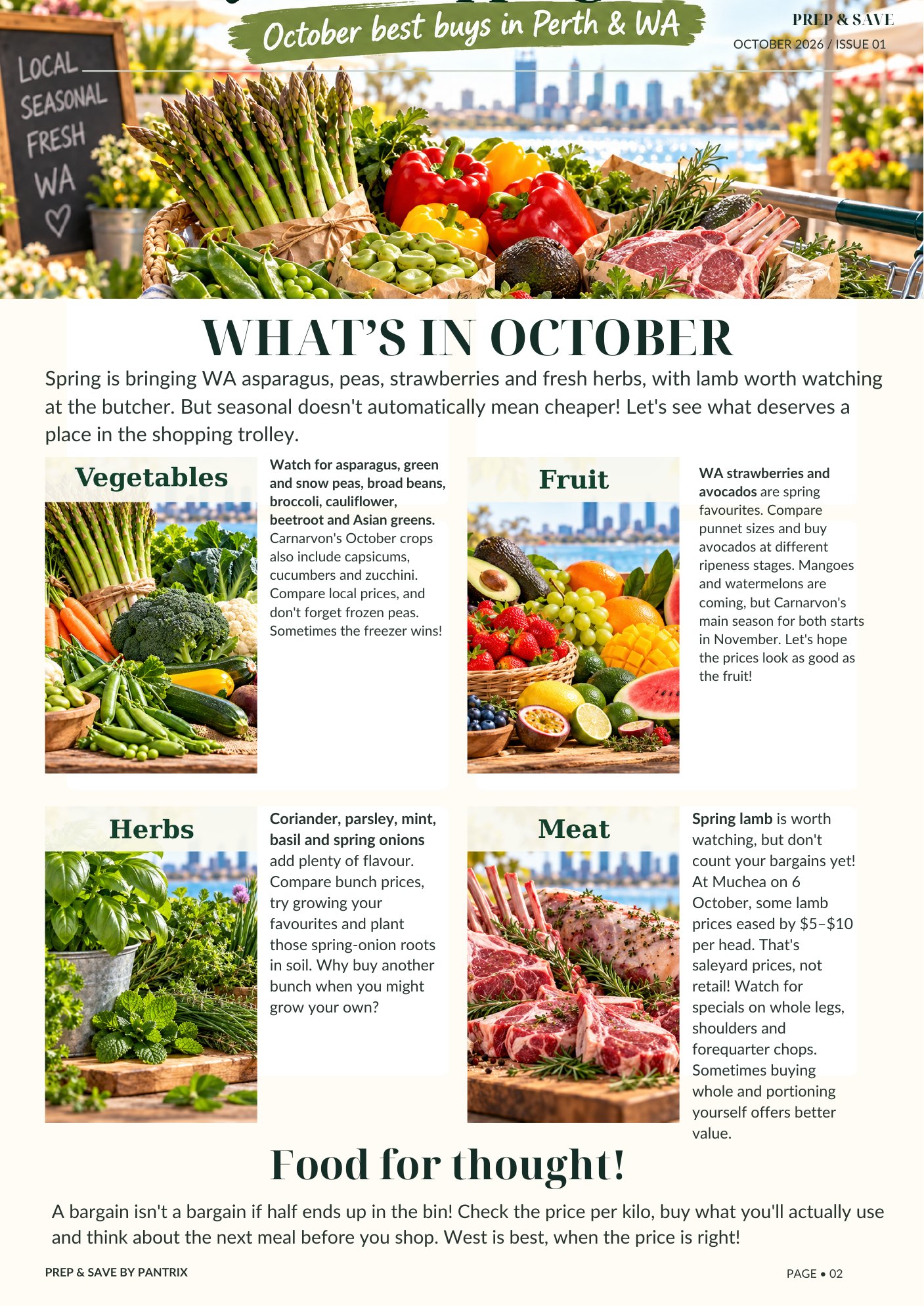 One leg of lamb. Seven recipes. And so much more. — page 2