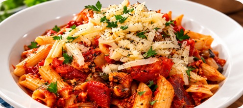 Marinara Penne Pasta — Pantrix