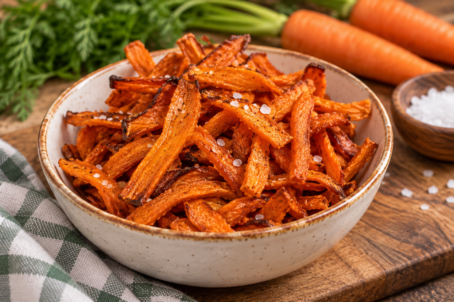 Salty Carrot Chips