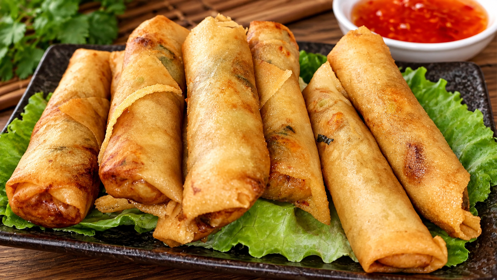 Deep Fried Spring Rolls