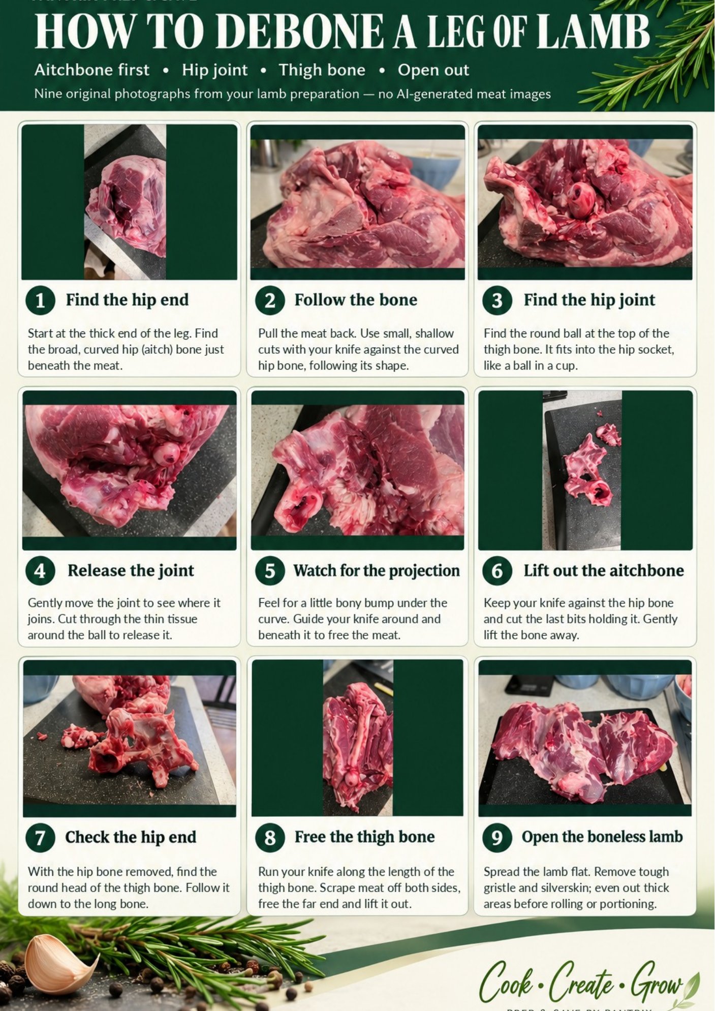 One leg of lamb. Seven recipes. And so much more. — page 6