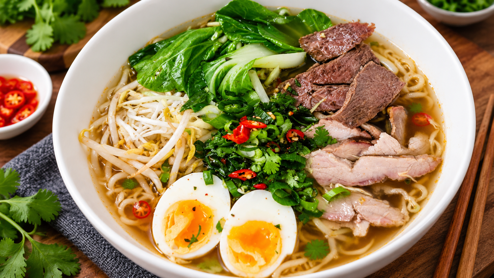 Quick, Cheap & Easy Noodle Soup